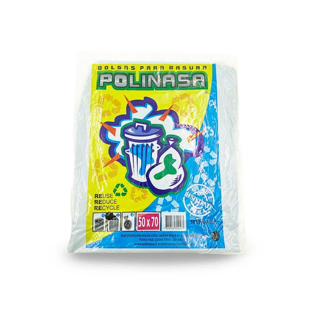 Bolsa Basura 50 x 70 Pack 10 UD
