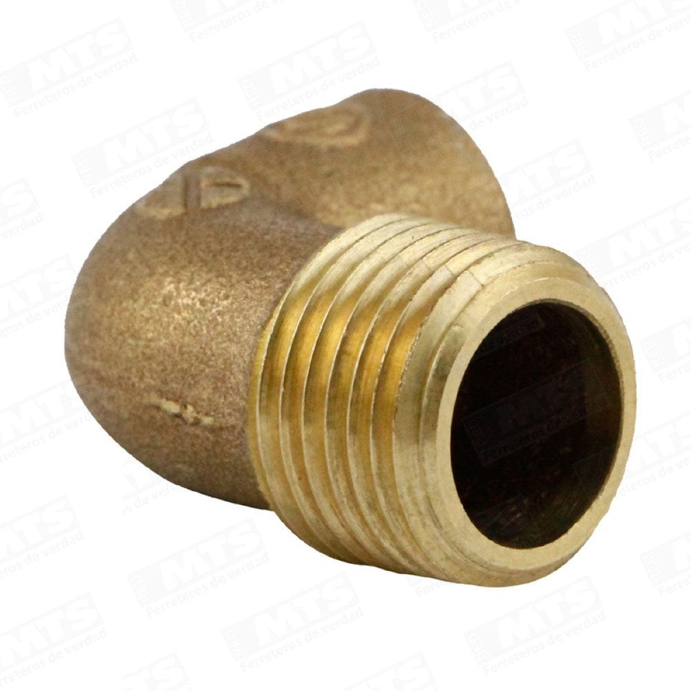 Codo SO HE 1/2 Bronce